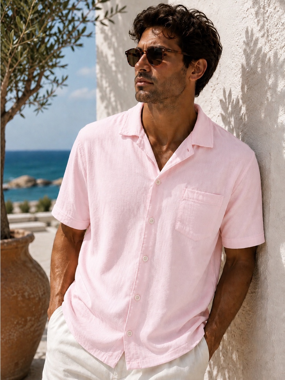 AE Short Sleeve Button Up Shirt